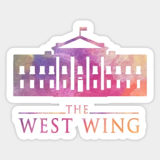 the west wing Sticker